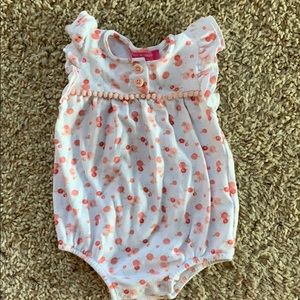 Baby girl 6-9 month romper
